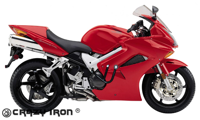 Дуги Honda VFR800 `02-`12+ Слайдеры на дуги - CRAZY IRON - Дуги и защита - Аксессуары - Интернет-магазин мотоэкипировки и мотозапчастей MотоГанза