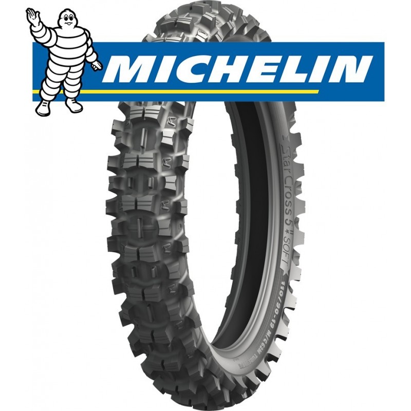 80/100-21 51M STARCROSS 5 SOFT TT передняя - MICHELIN Кроссовая - покрышки - Мотозапчасти - Интернет-магазин мотоэкипировки и мотозапчастей MотоГанза