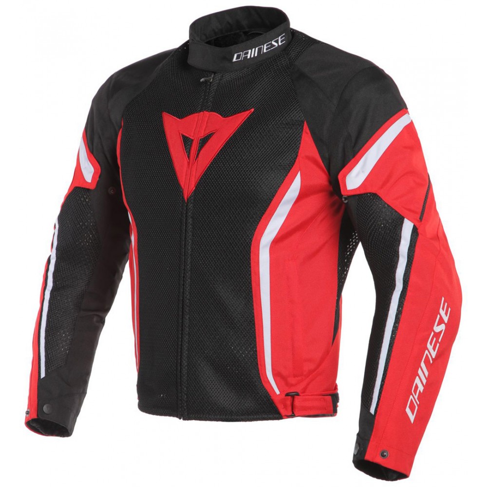DAINESE AIR CRONO 2 TEX 678 Куртка ткань черный/красный/белый - DAINESE Куртки - куртки - Мотоэкипировка - Интернет-магазин мотоэкипировки и мотозапчастей MотоГанза
