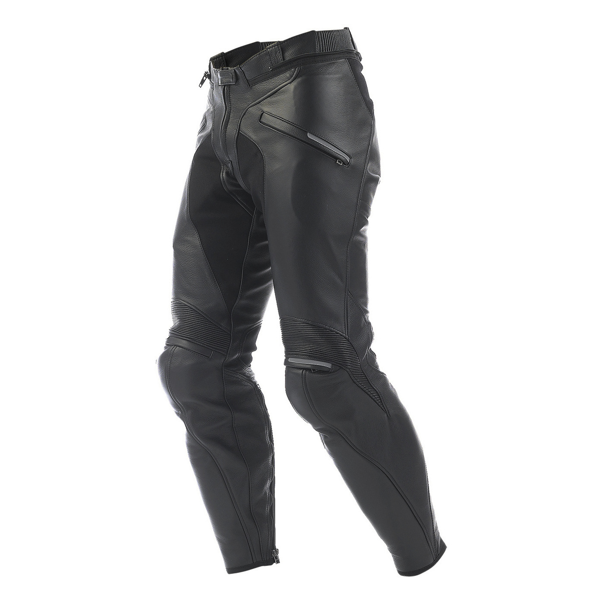 DAINESE Брюки кожаные ALIEN черные - DAINESE Брюки - штаны - Мотоэкипировка - Интернет-магазин мотоэкипировки и мотозапчастей MотоГанза