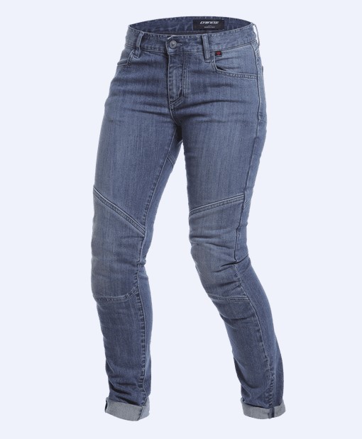 DAINESE AMELIA SLIM Y18 Джинсы женские синие - DAINESE Брюки - штаны - Мотоэкипировка - Интернет-магазин мотоэкипировки и мотозапчастей MотоГанза