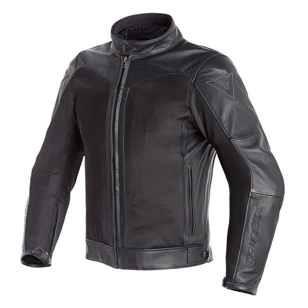 DAINESE Куртка кожаная CORBIN D-DRY 631 черная - DAINESE Куртки - куртки - Мотоэкипировка - Интернет-магазин мотоэкипировки и мотозапчастей MотоГанза
