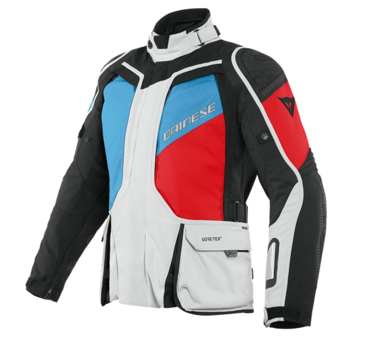 DAINESE Куртка ткань D-EXPLORER 2 GORE-TEX 80C сине-красно-черная - DAINESE Куртки - куртки - Мотоэкипировка - Интернет-магазин мотоэкипировки и мотозапчастей MотоГанза