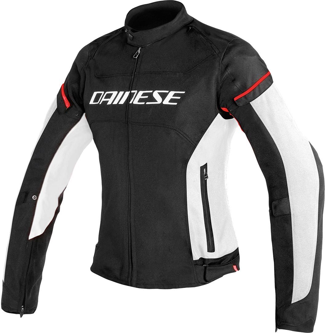 DAINESE Куртка ткань D-FRAME 691 женская черно-бело-красная - DAINESE Куртки - куртки - Мотоэкипировка - Интернет-магазин мотоэкипировки и мотозапчастей MотоГанза