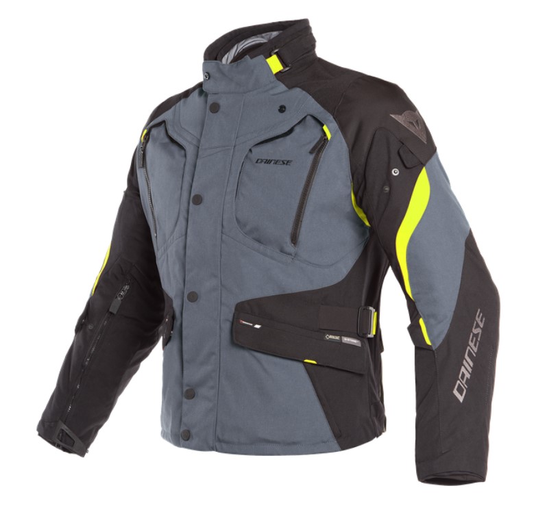 DAINESE Куртка ткань DOLOMITI GORE-TEX Z97 серый/черный/желтый - DAINESE Куртки - куртки - Мотоэкипировка - Интернет-магазин мотоэкипировки и мотозапчастей MотоГанза