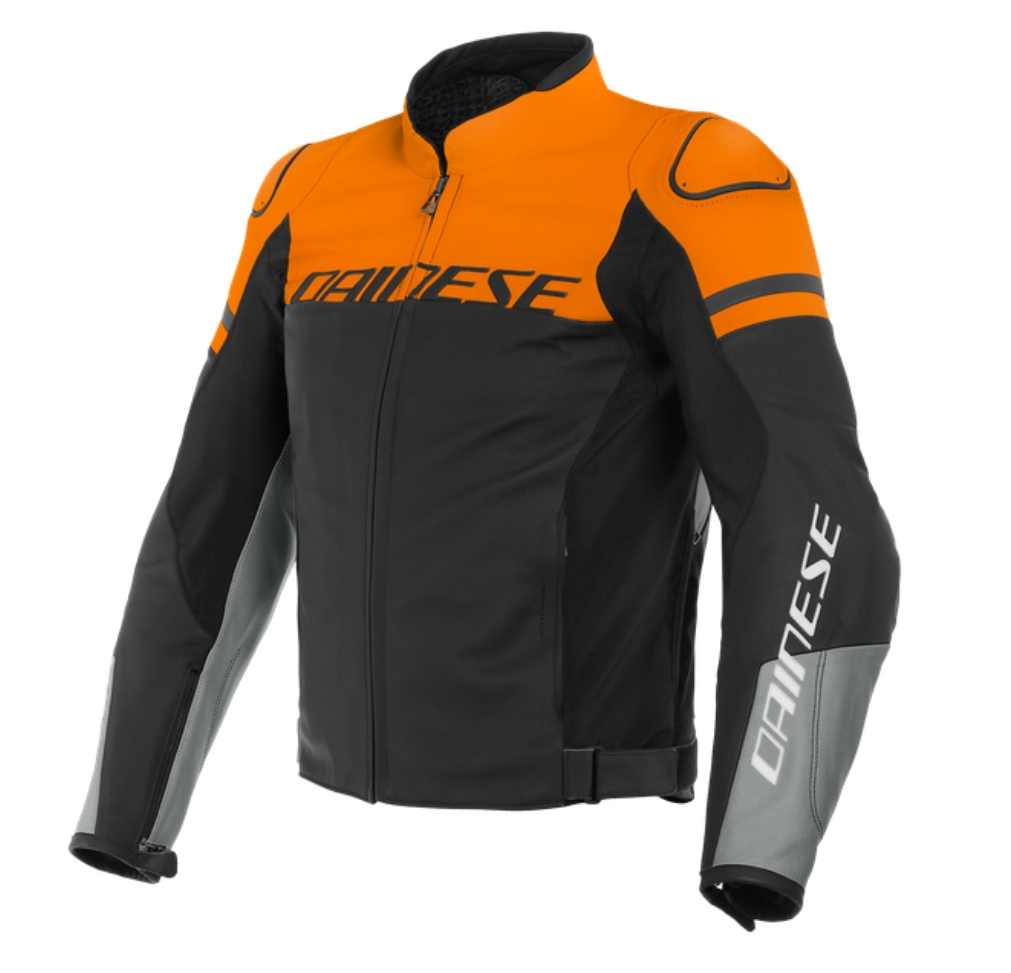 DAINESE Куртка кожаная AGILE 96C черно-оранжевая - DAINESE Куртки - куртки - Мотоэкипировка - Интернет-магазин мотоэкипировки и мотозапчастей MотоГанза