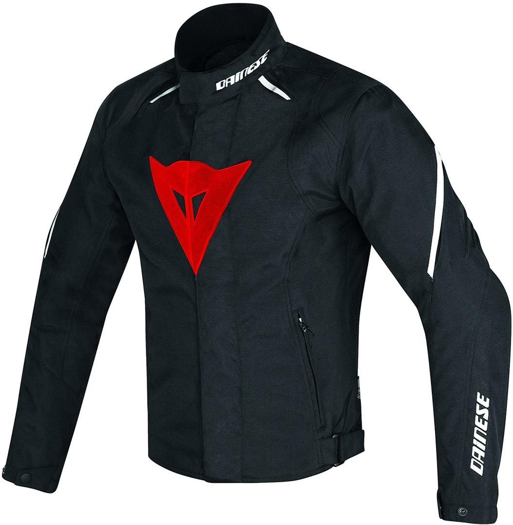 DAINESE Куртка LAGUNA SECA D1 D-DRY 678 черно-красно-белая - DAINESE Куртки - куртки - Мотоэкипировка - Интернет-магазин мотоэкипировки и мотозапчастей MотоГанза