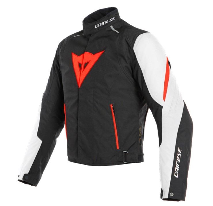 Куртка ткань DAINESE LAGUNA SECA 3 D-DRY U25 белый/красный/черный - DAINESE Куртки - куртки - Мотоэкипировка - Интернет-магазин мотоэкипировки и мотозапчастей MотоГанза