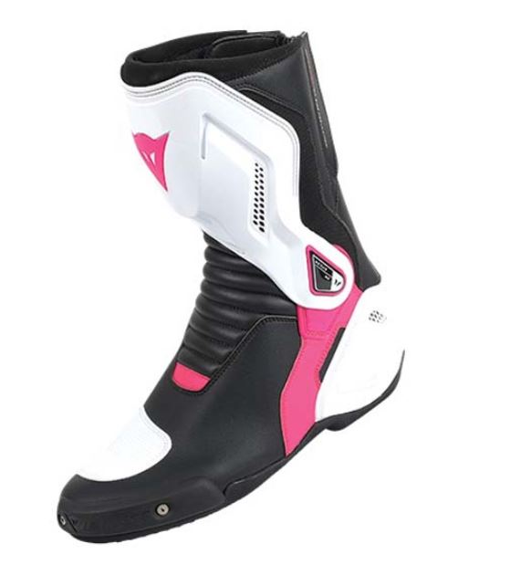 DAINESE Ботинки женские NEXUS T76 черно-бело-розовые - DAINESE Ботинки - боты - Мотоэкипировка - Интернет-магазин мотоэкипировки и мотозапчастей MотоГанза