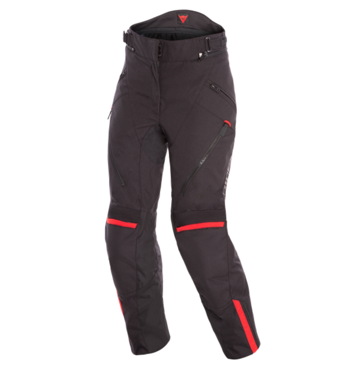 DAINESE Брюки женские TEMPEST 2 D-DRY 00A черно-красные - DAINESE Брюки - штаны - Мотоэкипировка - Интернет-магазин мотоэкипировки и мотозапчастей MотоГанза