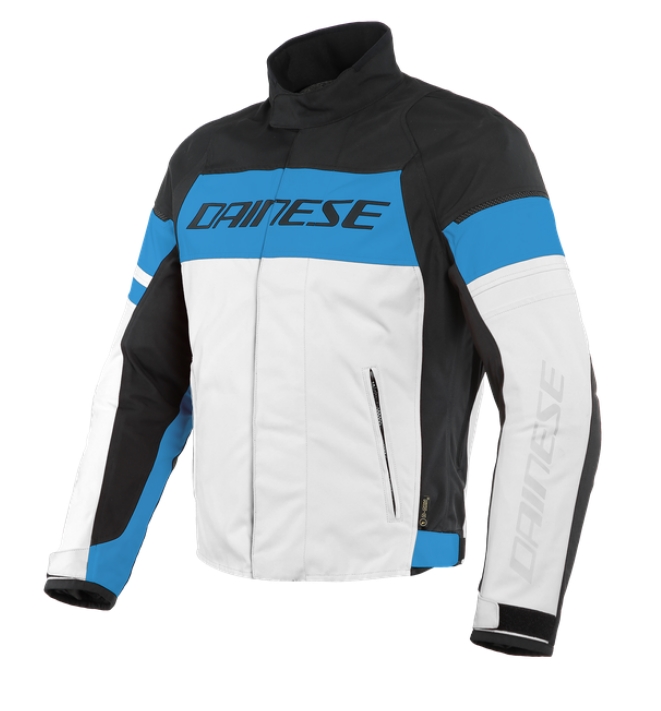 DAINESE Куртка ткань SAETTA D-DRY 61C бело-сине-черная - DAINESE Куртки - куртки - Мотоэкипировка - Интернет-магазин мотоэкипировки и мотозапчастей MотоГанза