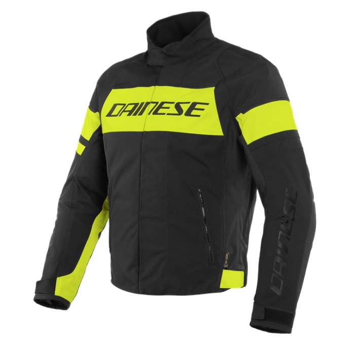 DAINESE Куртка ткань SAETTA D-DRY R17 желто-черная - DAINESE Куртки - куртки - Мотоэкипировка - Интернет-магазин мотоэкипировки и мотозапчастей MотоГанза