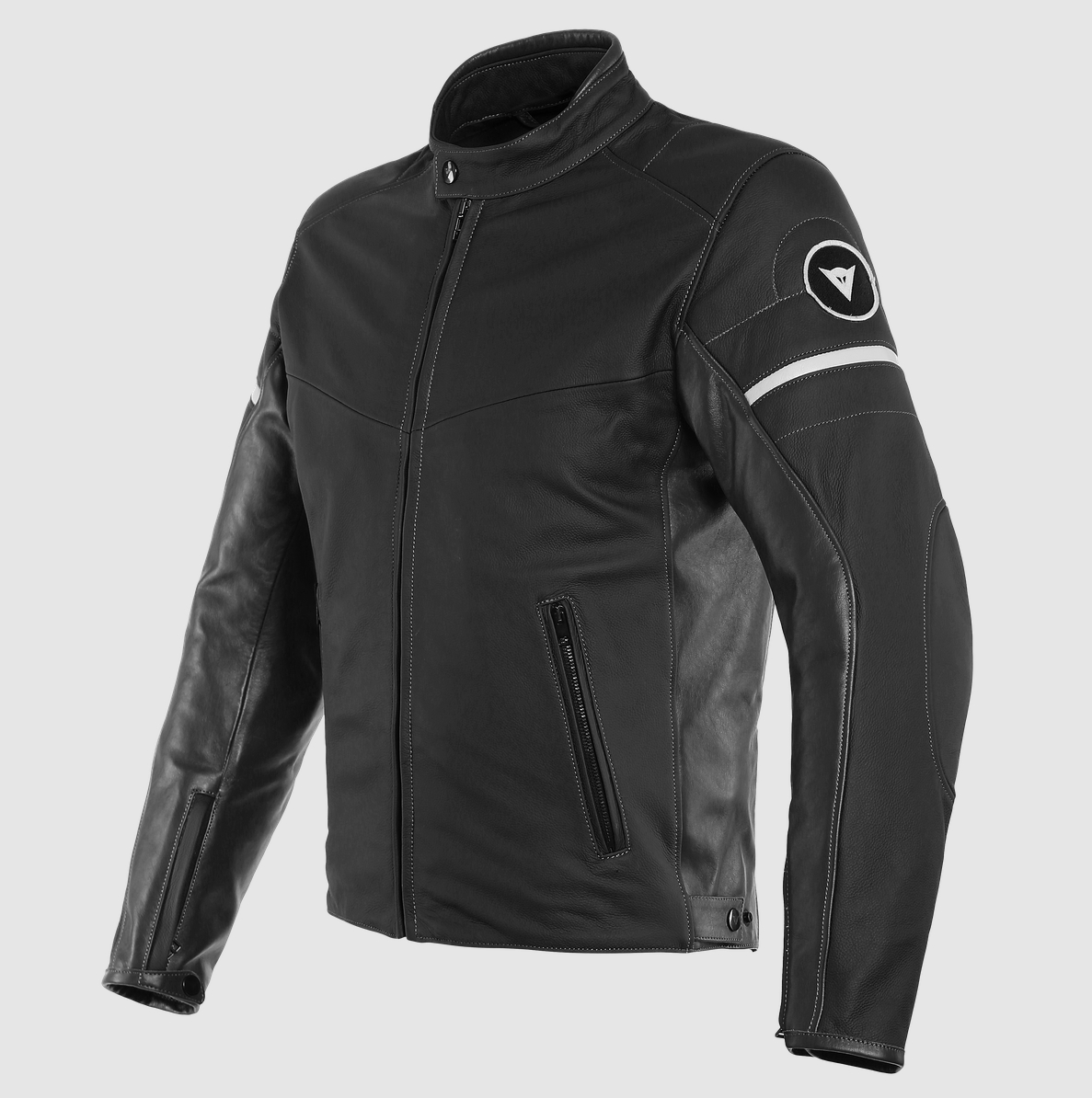 DAINESE Куртка кожаная SAINT LOUIS 001 черная - DAINESE Куртки - куртки - Мотоэкипировка - Интернет-магазин мотоэкипировки и мотозапчастей MотоГанза