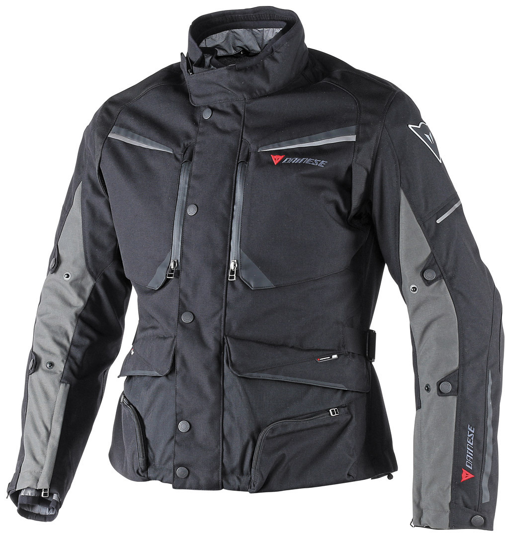 DAINESE Куртка SANDSTORM GORE-TEX P65 черно-серая - DAINESE Куртки - куртки - Мотоэкипировка - Интернет-магазин мотоэкипировки и мотозапчастей MотоГанза
