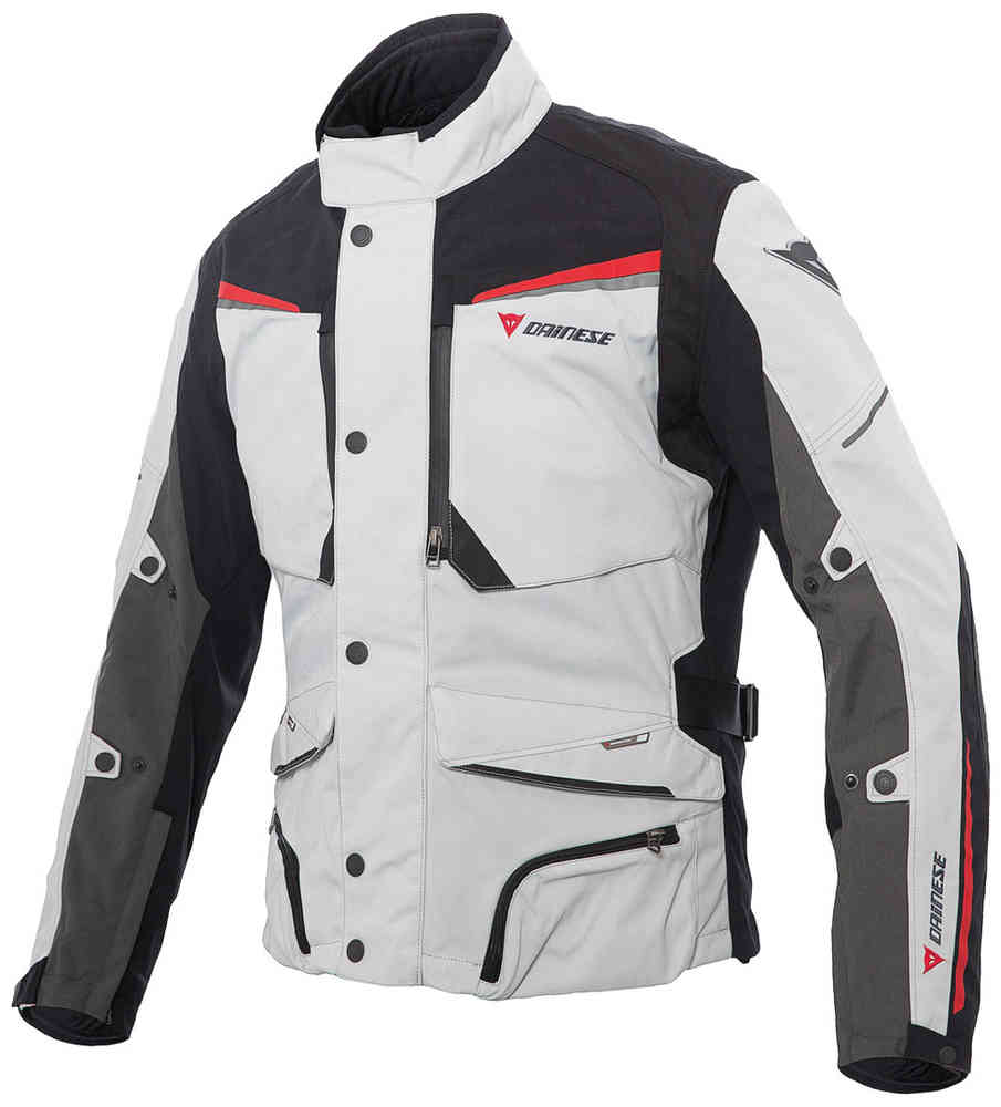 DAINESE Куртка SANDSTORM GORE-TEX U44 черно-серо-красная - DAINESE Куртки - куртки - Мотоэкипировка - Интернет-магазин мотоэкипировки и мотозапчастей MотоГанза