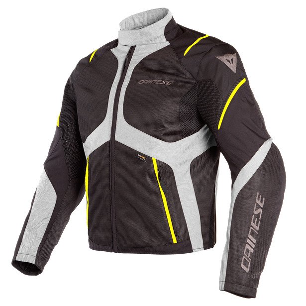 DAINESE Куртка ткань SAURIS D-DRY 06A черный/серый/желтый - DAINESE Куртки - куртки - Мотоэкипировка - Интернет-магазин мотоэкипировки и мотозапчастей MотоГанза