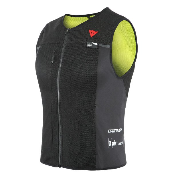 DAINESE SMART JACKET Жилет с подушкой безопасности черный/салатовый женский - DAINESE Куртки - куртки - Мотоэкипировка - Интернет-магазин мотоэкипировки и мотозапчастей MотоГанза