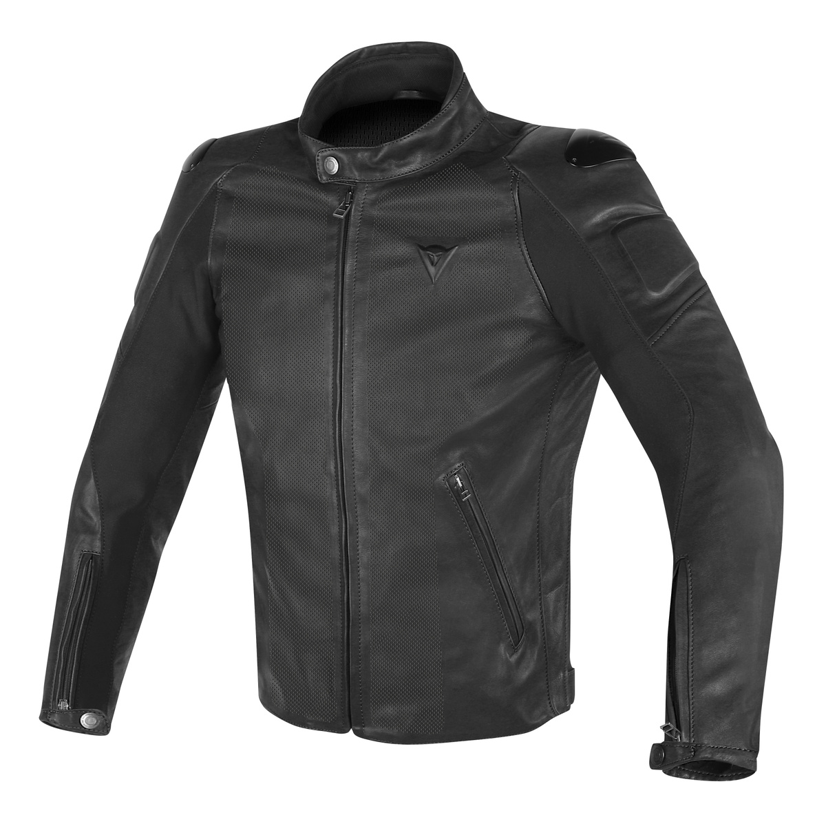 DAINESE Куртка STREET DARKER 001 черная перфорированная - DAINESE Куртки - куртки - Мотоэкипировка - Интернет-магазин мотоэкипировки и мотозапчастей MотоГанза
