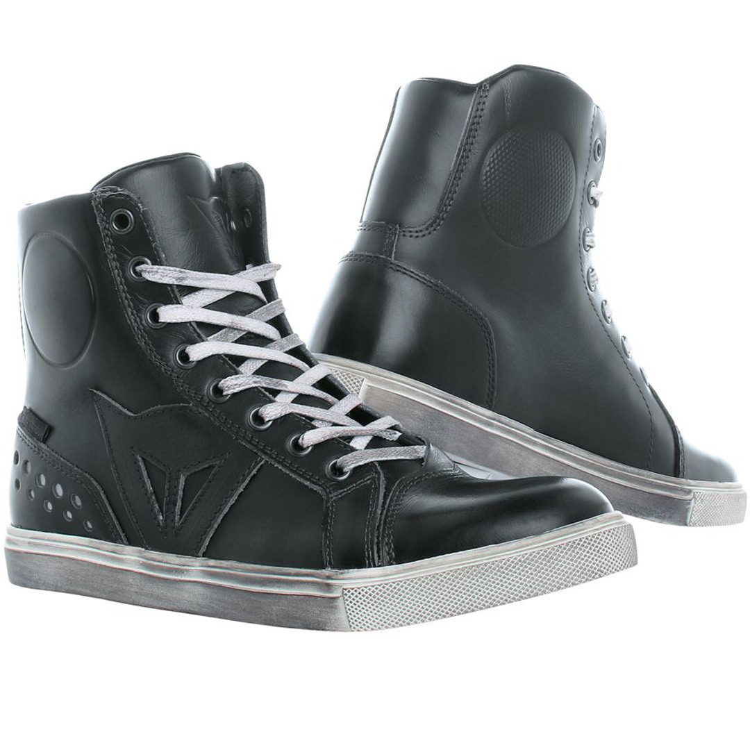 DAINESE Ботинки STREET ROCKER D-WP 001 черные - DAINESE Ботинки - боты - Мотоэкипировка - Интернет-магазин мотоэкипировки и мотозапчастей MотоГанза