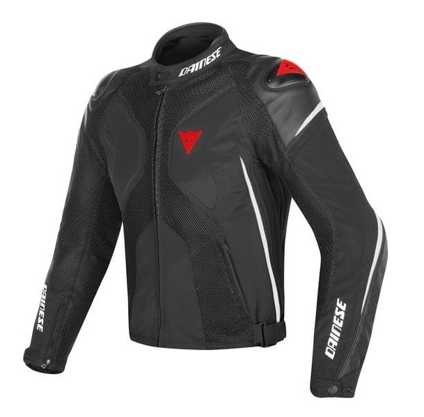 DAINESE Куртка ткань SUPER RIDER D-DRY 858 черный/белый/красный - DAINESE Куртки - куртки - Мотоэкипировка - Интернет-магазин мотоэкипировки и мотозапчастей MотоГанза