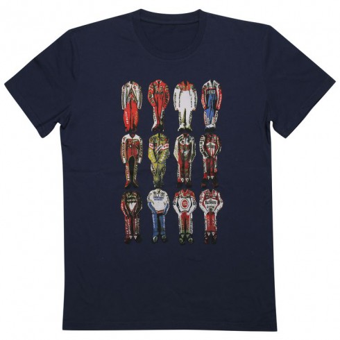 DAINESE Футболка 12 CHAMPIONS 116 синяя - DAINESE Термобелье и футболки - прочее - Мотоэкипировка - Интернет-магазин мотоэкипировки и мотозапчастей MотоГанза