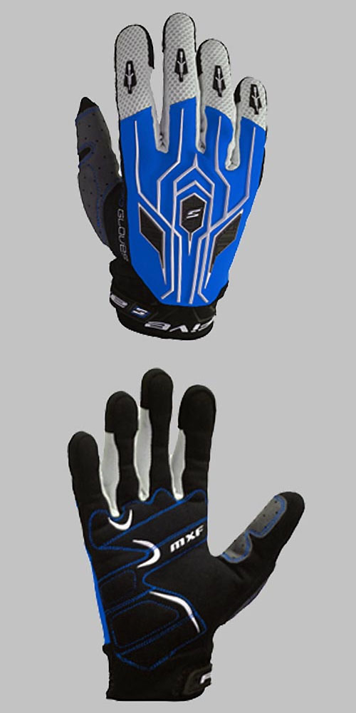 FIVE MXF PRO RIDER кросс синие - Перчатки FIVE - перчатки - Мотоэкипировка - Интернет-магазин мотоэкипировки и мотозапчастей MотоГанза