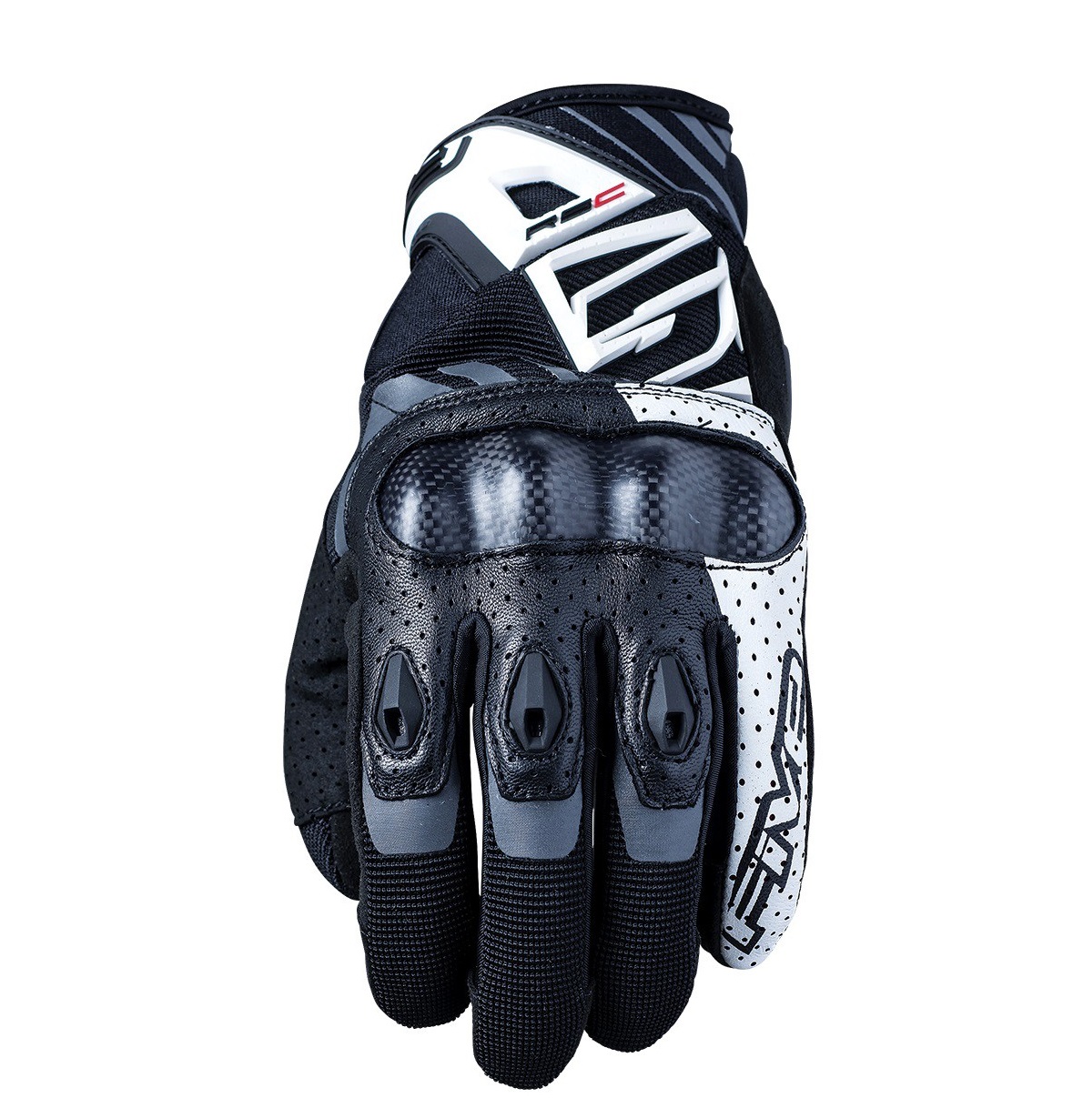 FIVE Перчатки RS-C GLOVE черно-белые - Перчатки FIVE - перчатки - Мотоэкипировка - Интернет-магазин мотоэкипировки и мотозапчастей MотоГанза