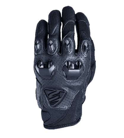 Мотопречатки FIVE STUNT EVO LEATHER AIR черные - Перчатки FIVE - перчатки - Мотоэкипировка - Интернет-магазин мотоэкипировки и мотозапчастей MотоГанза