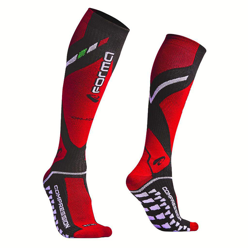 FORMA Носки OFF-ROAD COMPRESSION черно-красные - Аксессуары FORMA - боты - Мотоэкипировка - Интернет-магазин мотоэкипировки и мотозапчастей MотоГанза