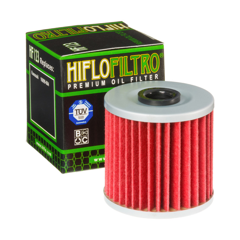 HIFLO HF123 Масляный фильтр Kawasaki - Масляные фильтры - Мотозапчасти - Интернет-магазин мотоэкипировки и мотозапчастей MотоГанза