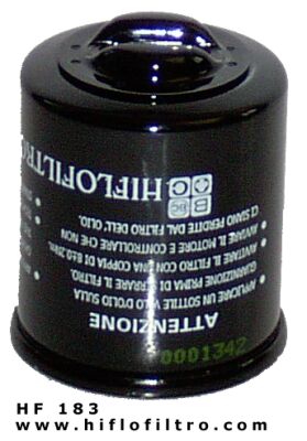 Масляный фильтр HI FLO HF183 - Масляные фильтры - Мотозапчасти - Интернет-магазин мотоэкипировки и мотозапчастей MотоГанза