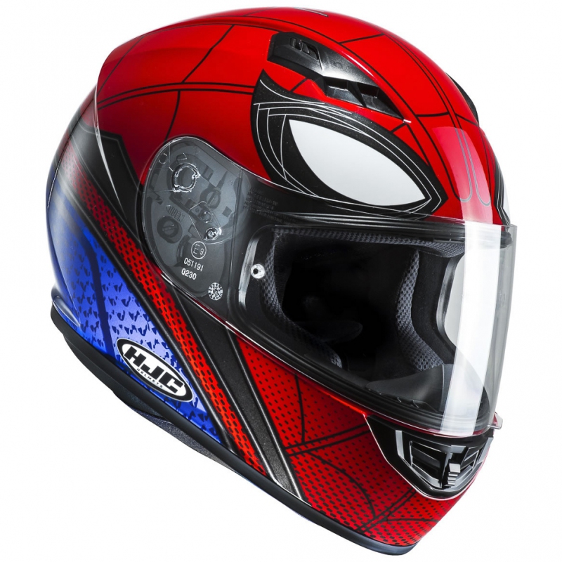 HJC Шлем CS15 SPIDER-MAN HOME COMING MC1 - HJC - Мотошлемы - Интернет-магазин мотоэкипировки и мотозапчастей MотоГанза