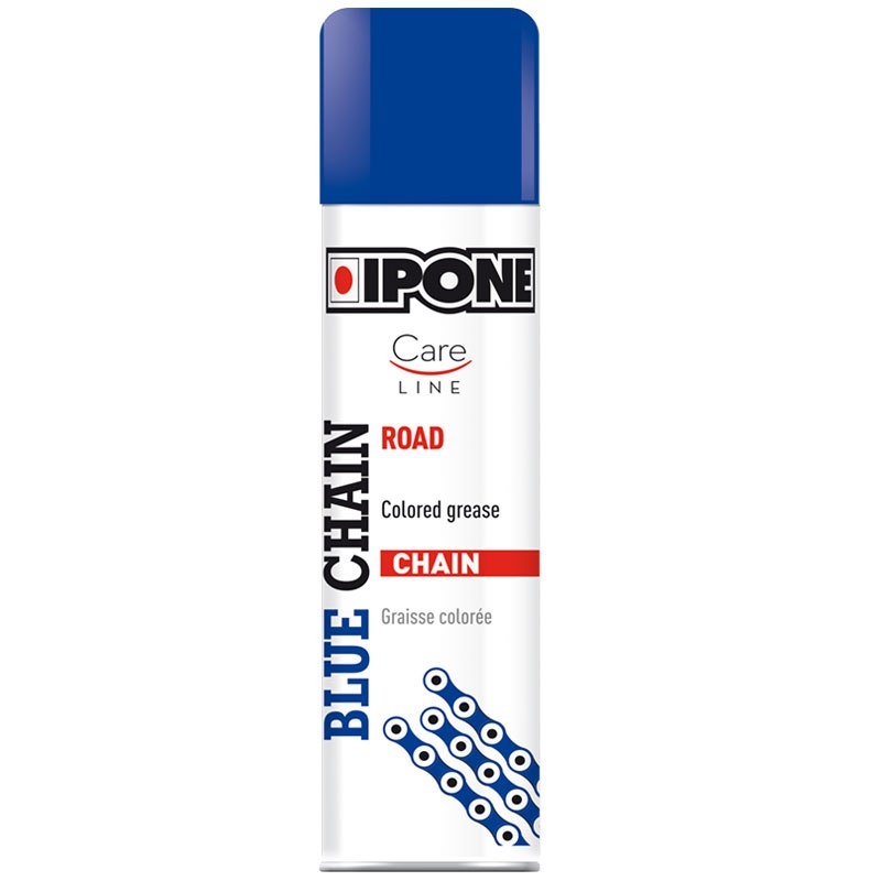 Смазка цепи SPRAY CHAIN RACING синяя 250 мл - IPONE - масла и жидкости - Мотозапчасти - Интернет-магазин мотоэкипировки и мотозапчастей MотоГанза
