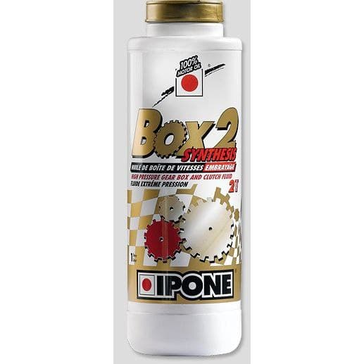 Масло трансмиссионное BOX 2 1L для 2Т - IPONE - масла и жидкости - Мотозапчасти - Интернет-магазин мотоэкипировки и мотозапчастей MотоГанза