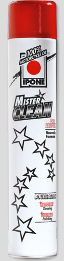 Средство для чистки и полировки MISTER CLEAN 750мл - IPONE - масла и жидкости - Мотозапчасти - Интернет-магазин мотоэкипировки и мотозапчастей MотоГанза