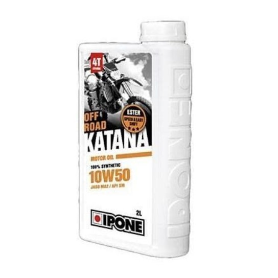 Масло 4T OFF ROAD KATANA 10W50 2 л. - IPONE - масла и жидкости - Мотозапчасти - Интернет-магазин мотоэкипировки и мотозапчастей MотоГанза