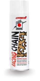 Смазка цепи SPRAY CHAIN RACING белая 500мл - IPONE - масла и жидкости - Мотозапчасти - Интернет-магазин мотоэкипировки и мотозапчастей MотоГанза