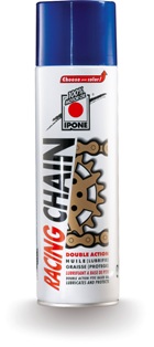Смазка цепи SPRAY CHAIN RACING синяя 500мл - IPONE - масла и жидкости - Мотозапчасти - Интернет-магазин мотоэкипировки и мотозапчастей MотоГанза