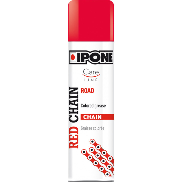 Смазка цепи SPRAY CHAIN RACING красная 250 мл - IPONE - масла и жидкости - Мотозапчасти - Интернет-магазин мотоэкипировки и мотозапчастей MотоГанза