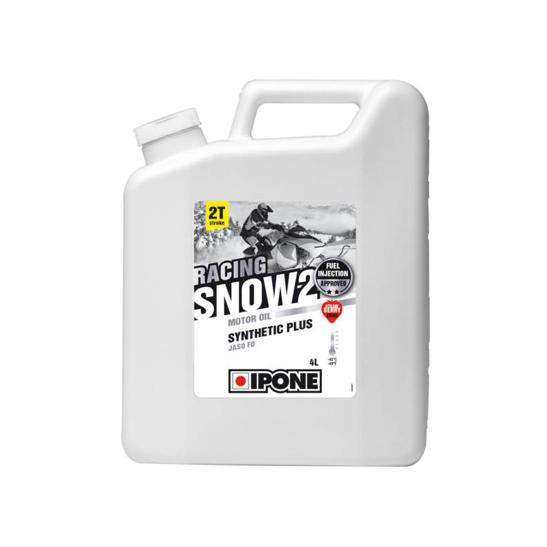 Масло 2Т SNOW RACING 4 литра для снегоходов полусинтетика - IPONE - масла и жидкости - Мотозапчасти - Интернет-магазин мотоэкипировки и мотозапчастей MотоГанза