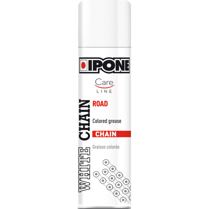 Смазка цепи SPRAY CHAIN RACING белая 250 мл - IPONE - масла и жидкости - Мотозапчасти - Интернет-магазин мотоэкипировки и мотозапчастей MотоГанза