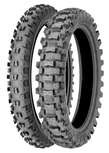 110/100-18 M/C 64M STARCROSS MH3  T задняя - MICHELIN Кроссовая - покрышки - Мотозапчасти - Интернет-магазин мотоэкипировки и мотозапчастей MотоГанза
