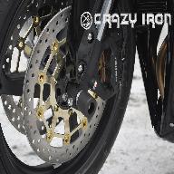 Слайдеры Honda CBR600RR от `07- в ось переднего колеса