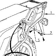 KAPPA K3160 Крепеж заднего кофра YAMAHA XTZ750 Super Tenere (89-99)
