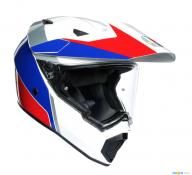 AGV Шлем AX9 ATLANTE бело-сине-красный