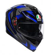 AGV Шлем K-5 S HURRICANE 2.0 черный/синий