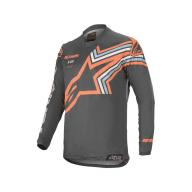 ALPINESTARS Майка кроссовая RACER BRAAP серо-оранжевая