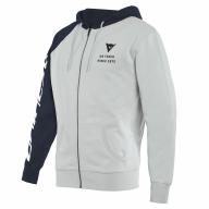 DAINESE Худи PADDOCK FULL-ZIP 02F светло-серный/темно-синий