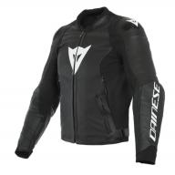 DAINESE Куртка кожаная SPORT PRO 622 черно-белая перфорированная