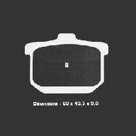 Тормозные колодки Nissin 2P-241NS (426)